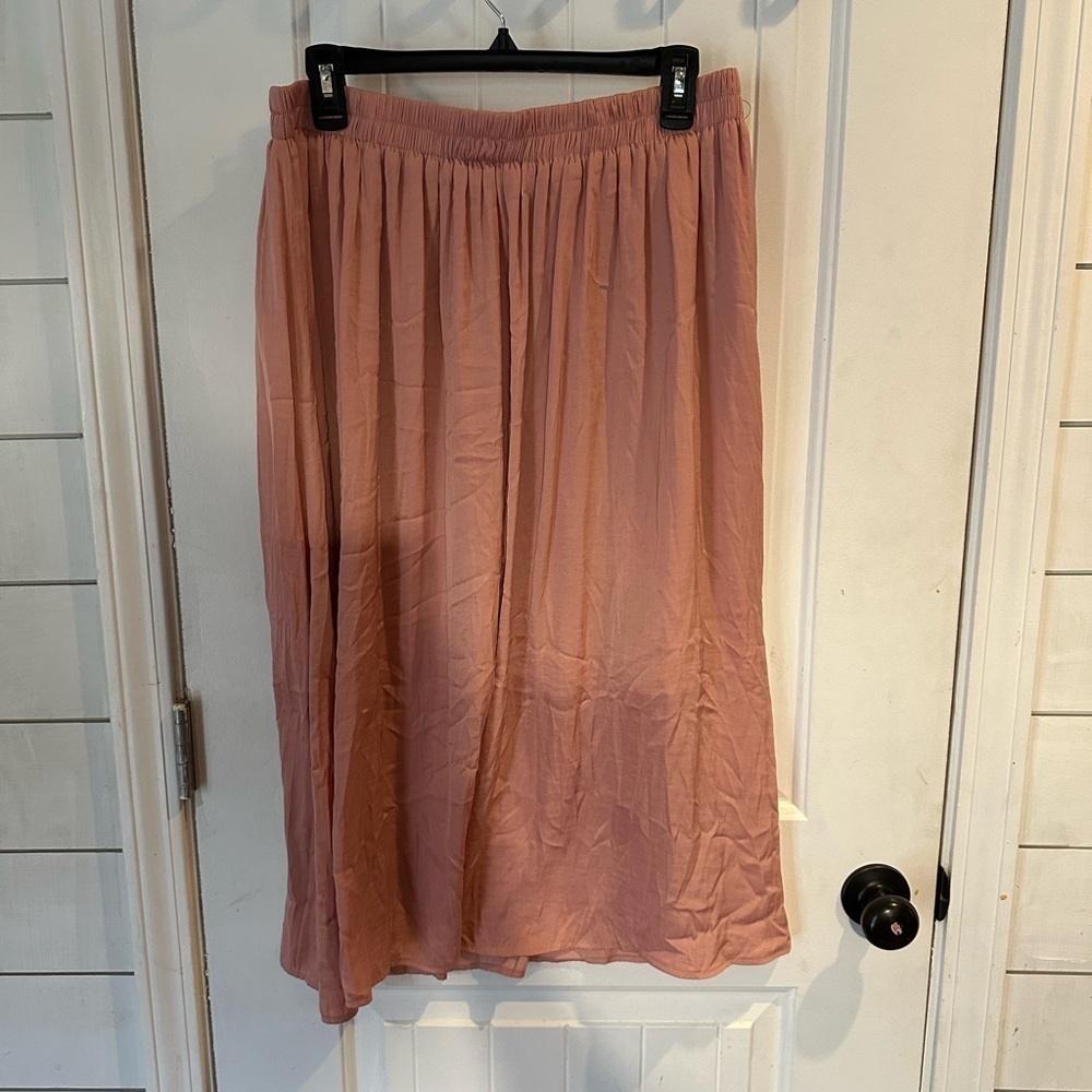 Banana Republic Soft Pink A-Line Skirt